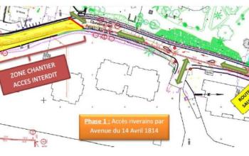 travaux chemin st etienne phase 1